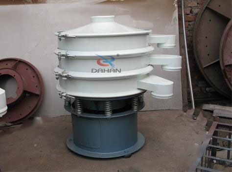 兩層PP塑料防腐蝕篩粉機