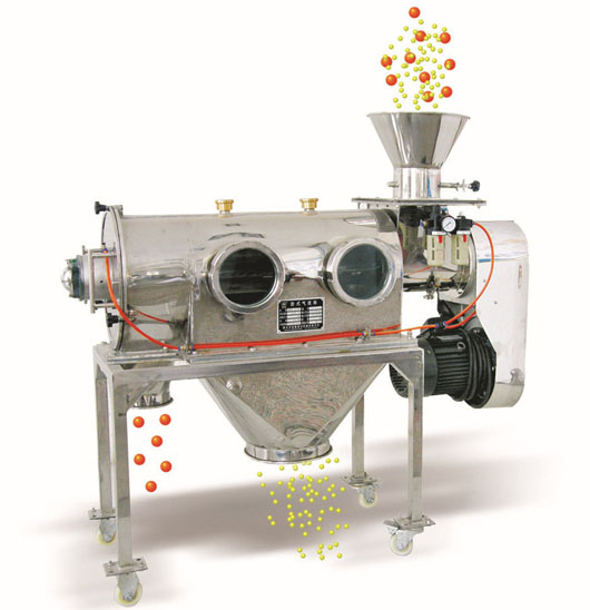 可移動(dòng)氣流篩分機(jī)原理圖